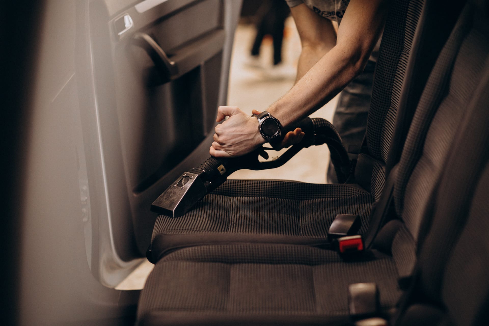 Interior car detailing service in Calgary — clean car seats